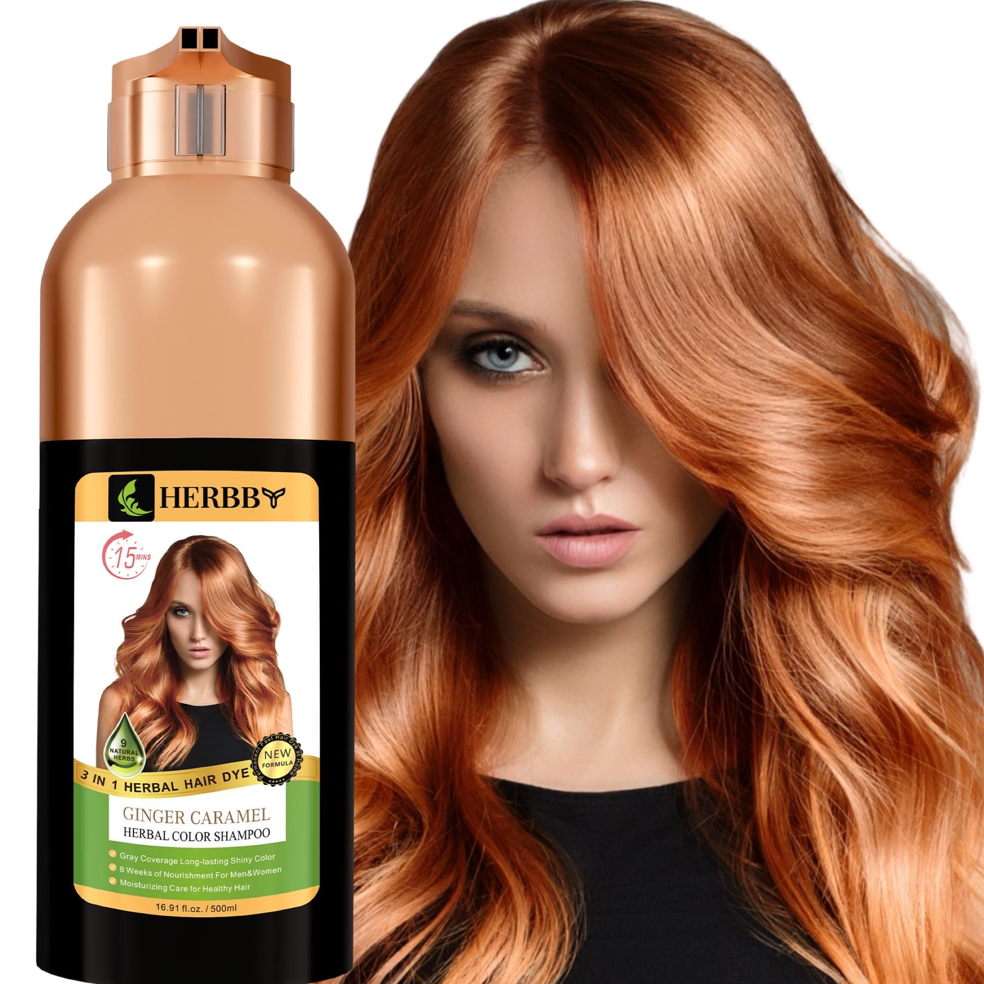 Amazon.com : HERBBY Hair Color Shampoo for Gray Hair